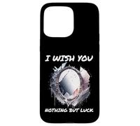 Ironic I Wish You Nothing But Bad Luck Broken Mirror Case for iPhone 15 Pro Max