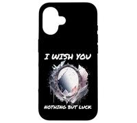 Ironic I Wish You Nothing But Bad Luck Broken Mirror Case for iPhone 16