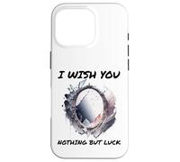 Ironic I Wish You Nothing But Bad Luck Broken Mirror Case for iPhone 16 Pro