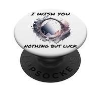 Ironic I Wish You Nothing But Bad Luck Broken Mirror PopSockets Adhesive PopGrip