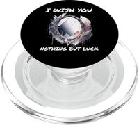 Ironic I Wish You Nothing But Bad Luck Broken Mirror PopSockets PopGrip for MagSafe