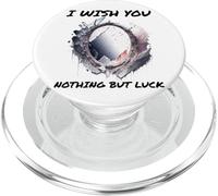 Ironic I Wish You Nothing But Bad Luck Broken Mirror PopSockets PopGrip for MagSafe