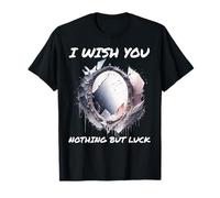 Ironic I Wish You Nothing But Bad Luck Broken Mirror T-Shirt