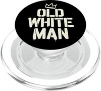 Ironic Old White Man Male Superhero Legend PopSockets PopGrip for MagSafe