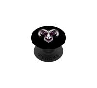 Ironic Ram With Sunglasses Funny Animal Saying PopSockets Adhesive PopGrip