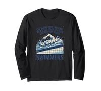 Ironic Saying Professional Swimmer Gift Long Sleeve T-Shirt