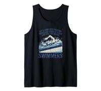 Ironic Saying Professional Swimmer Gift Tank Top