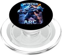 Ironic Winter Arc Meme Sigma Gorilla Bodybuilder PopSockets PopGrip for MagSafe