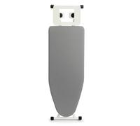 Ironing Board 10X38X64-77cm Ironing Boards 6 Adjustable Heights with Silicon Iron Rest Table TopIron Board Universal Extra Wide Lightweight Iron Board Rack for A Smooth Press (Pure Gray)