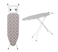 Ironing Board - 90 x 30cm - T Leg Design Folding Non Slip Adjustable Height Lightweight Iron Board Rack