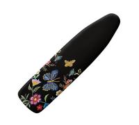 Ironing Board Cover 125X43 Flowers Padded Iron Board Cover With Elasticated, Easy Fit And Resists Scorching, Cord Binding & Stretch System