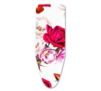 Ironing Board Cover 160x60cm, XXL Large Ironing Board Cover Adjustable Ironing Board Cover for Fast and Easy Ironing Extra Thick Padding 4 Clips and Anti-iron Cloth