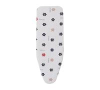 Ironing Board Cover - 5mm Heatproof Padding, 100x39cm Standard Ironing Board Pad with Elastic Edge, Heat-Insulating Cotton Fleece Mat, Scorch and Stain-Resistant for Table, Countertop, Pressing, Sewin