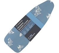 Ironing Board Cover and Pad 18x49, Extra Wide, Thick Padding, Elastic Edge, Silicone Coated, Resist Scorching and Staining, Heavy Duty Iron Board Covers (Butterfly, 18" x 49")
