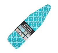 Ironing Board Cover and Pad Standard Size 15" x 54",Elastic Edges and 4 Adjustable Fasteners Make 3 Layer Padded Ironing Board Cover Surface Smoother,1 Large Protective Scorch Mesh Cloth