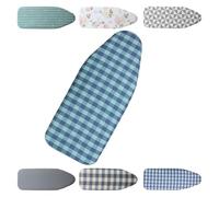 Ironing Board Cover Cotton Ironing Board Covers For 36x12inch 39x13inch 43x16inch Standard Ironing Board, Iron Board Cover Replacement Resist Scorching Ironing Board Pad(Lime Green,39x13inch)