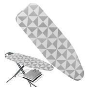 Ironing Board Cover, Iron Board Cover With Elastic Edge, Table Top Ironing Boards Replacement Covers, Resist Scorching And Staining Ironings Boards Cotton Padding(91x31cm)