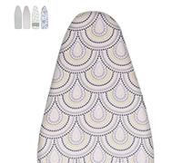 Ironing Board Cover, Ironing Board Cover Fits Boards 81x30cm to 122x38cm(B,122 * 38Cm)