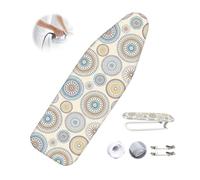 Ironing Board Cover, Scorch Resistant and Waterproof, Dustproof with Thick Padding, Easy to Install for Home and Laundry Use