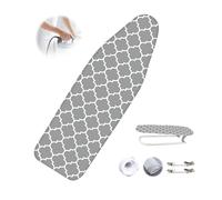 Ironing Board Cover, Scorch Resistant and Waterproof, Dustproof with Thick Padding, Easy to Install for Home and Laundry Use