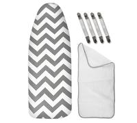 Ironing Board Cover Universal Fit Thick Ironing Boards Covers with Special P...