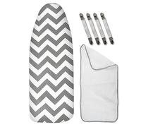 Ironing Board Cover Universal Fit - Thick Ironing Boards Covers with Special Padding for Easy Ironing
