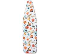 Ironing Board Cover with Floral Print Padding, Drawstring, Standard Size (15 x 54 in)