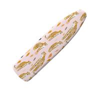 Ironing Board Covers 110 X 35CM Pink Yellow Animals Thick Padded Ironing Board Cover Elastic Edge Heat Reflective Fabric Washable Universal Fit For Home