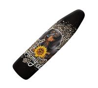 Ironing Board Covers 110X35, Dachshund Padded Iron Board Cover With Elasticated, Easy Fit And Resists Scorching, Cord Binding & Stretch System