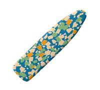 Ironing Board Covers 122 X 38 Yellow Blue Orange Ironing Board -Cover Thick Padded Elasticated Edge Durable Polyester Non Slip Surface Universal Fit Laundry Room Use
