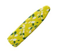 Ironing Board Covers 122 X 38 Yellow Lemon Ironing Board -Cover Thick Padded Elasticated Edge Durable Polyester Non Slip Surface Universal Fit Laundry Room Use