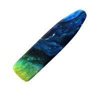 Ironing Board Covers 123 X 44 Green And Blue Easy to Clean Adjustable Elastic Edges for Secure Fit,Protecting Ironing Board Size Up to 132 x 45 cm