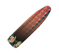 Ironing Board Covers 135 x 45 Geometric Patterns with Padding, Easy Fit and Resists Scorching,Bungee Elasticated Ironing Board Covers Large, Easy Placement