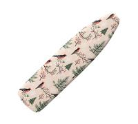 Ironing Board Covers 135 x 45 Orange Green Bungee Elasticated, Resists Scorching and Easy Fit Mini & Portable Ironing Boards Cover