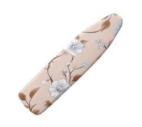 Ironing Board Covers 135 X 45 White Flower Xl Ironing Board Cover Thick Padded Scorch Resistant Non Slip Washable Polyester Material For Home Ironing Tasks