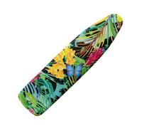 Ironing Board Covers Butterfly Yellow Green Small Iron Board Covers Breathable Polyester Resists Scorching and Staining Adjustable Easy Fit Replace the Cloth Cover M
