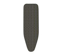 Ironing Board Covers Elegant Black Gold Iron Board Covers and Pad Thick Resist Scorching and Staining Thick Easy Fit Ironing Boards Cover Adjustable Elastic Rope 90x30cm