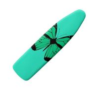 Ironing Board Covers Green Butterfly Ironing Board Cover with There is heat reflection Easy-Fit for Protecting Iron Boards Resists Scorching And Staining Adjustable Siz