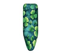 Ironing Board Covers Green Plants Elastic Edge Scorch Resistant Padding Replaceable Iron Board Cover, Heat Reflective,Easy Fit,Resist Scorching,Anti staining