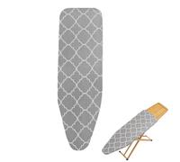 Ironing Board Covers, Ironing Board Cover With Thick Padding | Thick Heat Resistant Cover, Easy Fit In Multiple Sizes With Elastic Drawstring, For Clothing Fabric Steaming, Quilting, Laun