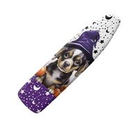 Ironing Board Covers Purple Dog Ironing Board Covers 110 x 35cm and Pad Thick Resist Scorching and Staining Thick Easy Fit Iron Boards Cover Sizes Adjustable Elastic Rope