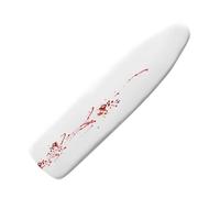 Ironing Board Covers Red Orange Ink Small Iron Board Cover Heat Reflective Polyester Heat Resistant Scorch Non-Slip Machine Washable Universal Adjustable (L)