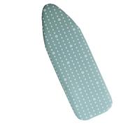Ironing Board Covers, Replacement Iron Board Cover with Print Resists Scorching and Staining, Elastic Edge, Easy Fit(Green,Small)