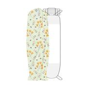 Ironing Board Dust Cover, Waterproof/Insect/Stain Resistant-Accessory , Foldable - Ironing Board Covers, Features A Drawstring All-Inclusive Design - Protective Storage Bag (167*63cm) (Yellow)