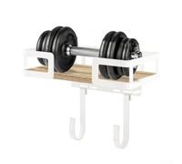 Ironing Board Hanger, Wall Mount Over the Door Ironing Board Holder, Space-Saving Laundry Utility Room Accessories