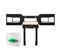 Ironing Board Holder, Compact Wall Stand, Accessories for Home Organisation, Space-saving Ironing Board Storage, Wall Mounted Hanger, Practical Household Solution for the Living Room of a Living Room