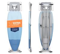 Ironing board Large Extra Wide - Professional, foldable, Strong and stable - for Steam Ironing Stations - Size D - 130 x 48cm