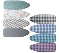 Ironing Board Replacement Pad/Cover, Cotton Ironing Covers, Heatproof Floral Hook And Loop Fasteners, For Extra Wide Ironing Boards(Style C,90x31cm/35.4x12.2in)