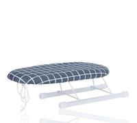 Ironing Board, Small Iron Table Stand for Ironing Mini Ironing Board Cover and Pad Clothes Iron Board for Sewing Craft Room Household Table Top(D)