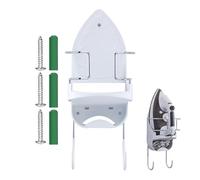 Ironing Board Wall Mount,Ironing Holder Rack Heat Resistant - Iron Board Door Hanger, Hook, Over the Door Holder